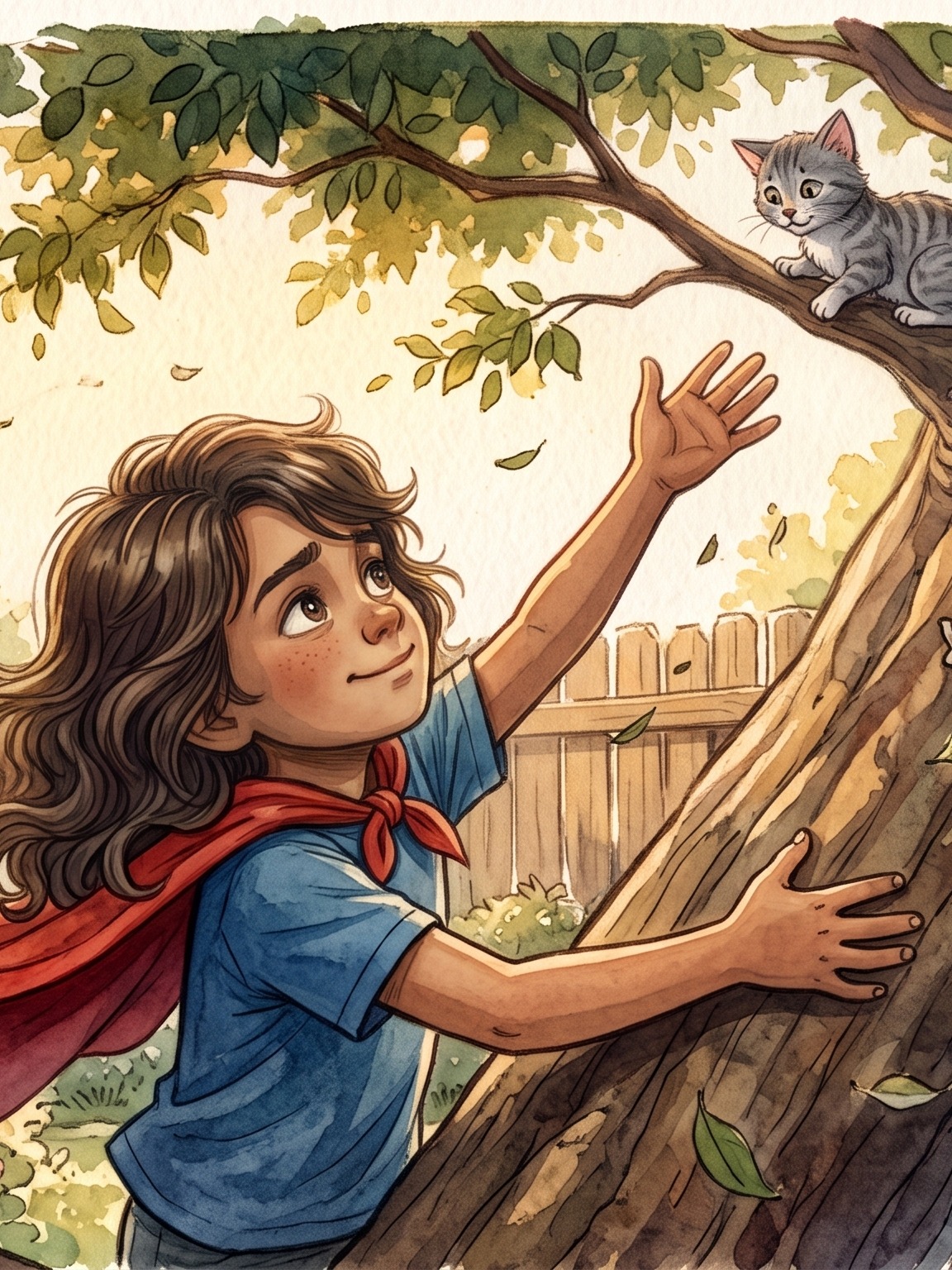 Extrait de "Milo et le chaton du voisin"
